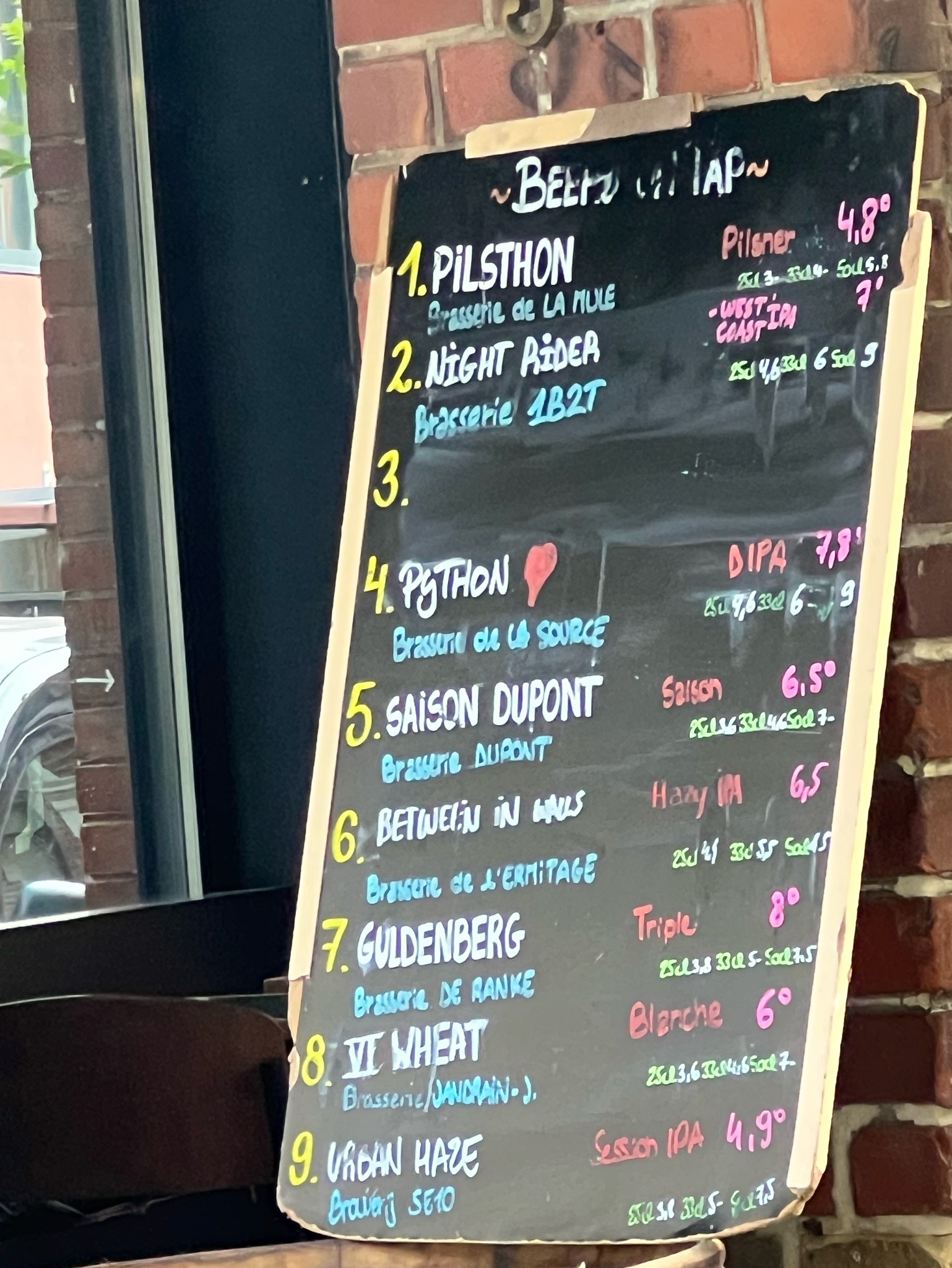 In Between His Walls, Belgium