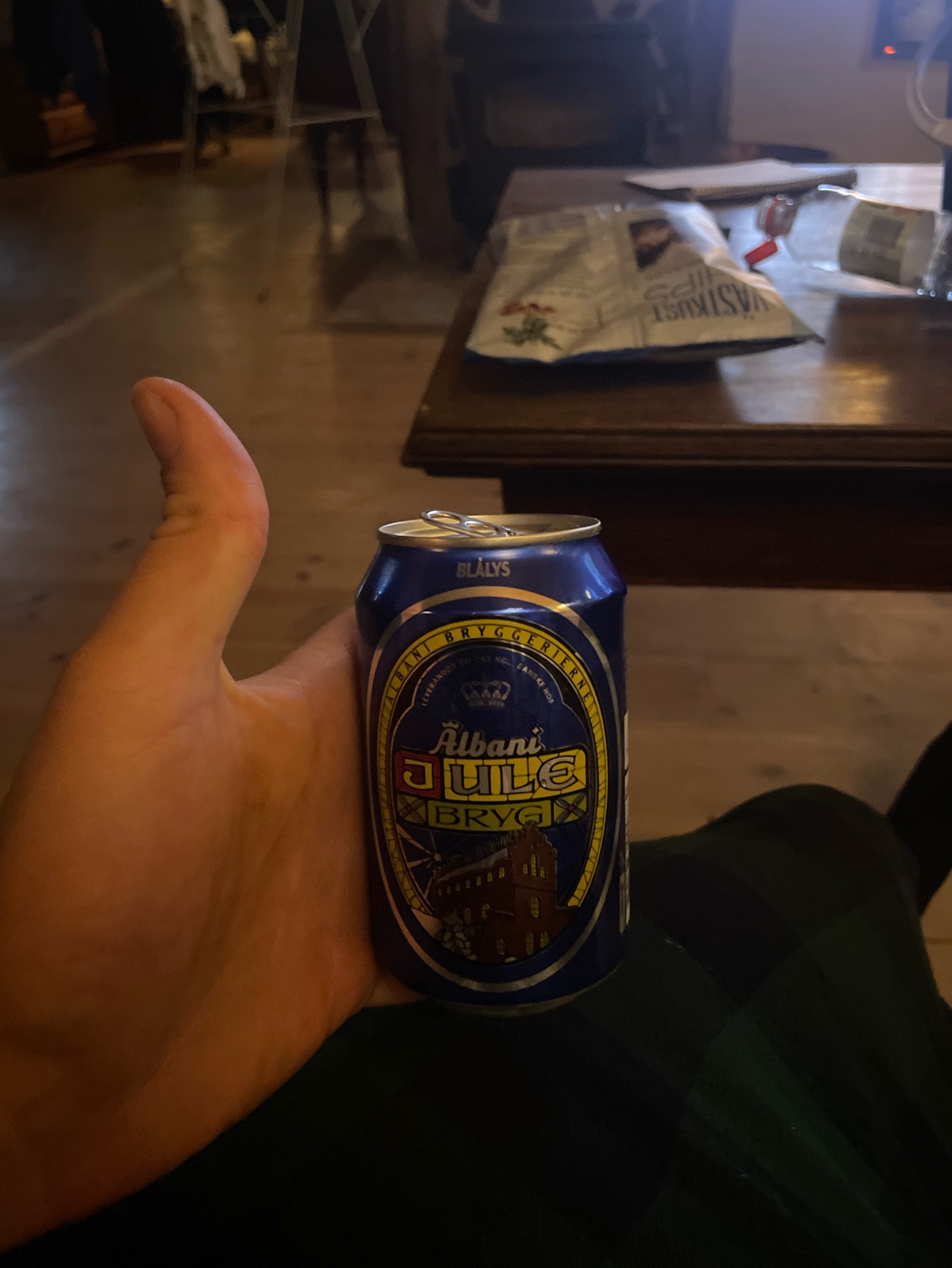 Blålys Julebryg, Denmark