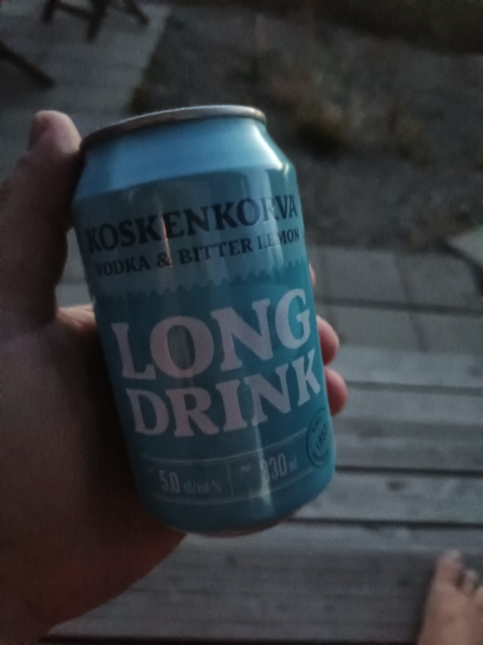 Koskenkorva Long Drink Vodka & Bitter Lemon, Finland