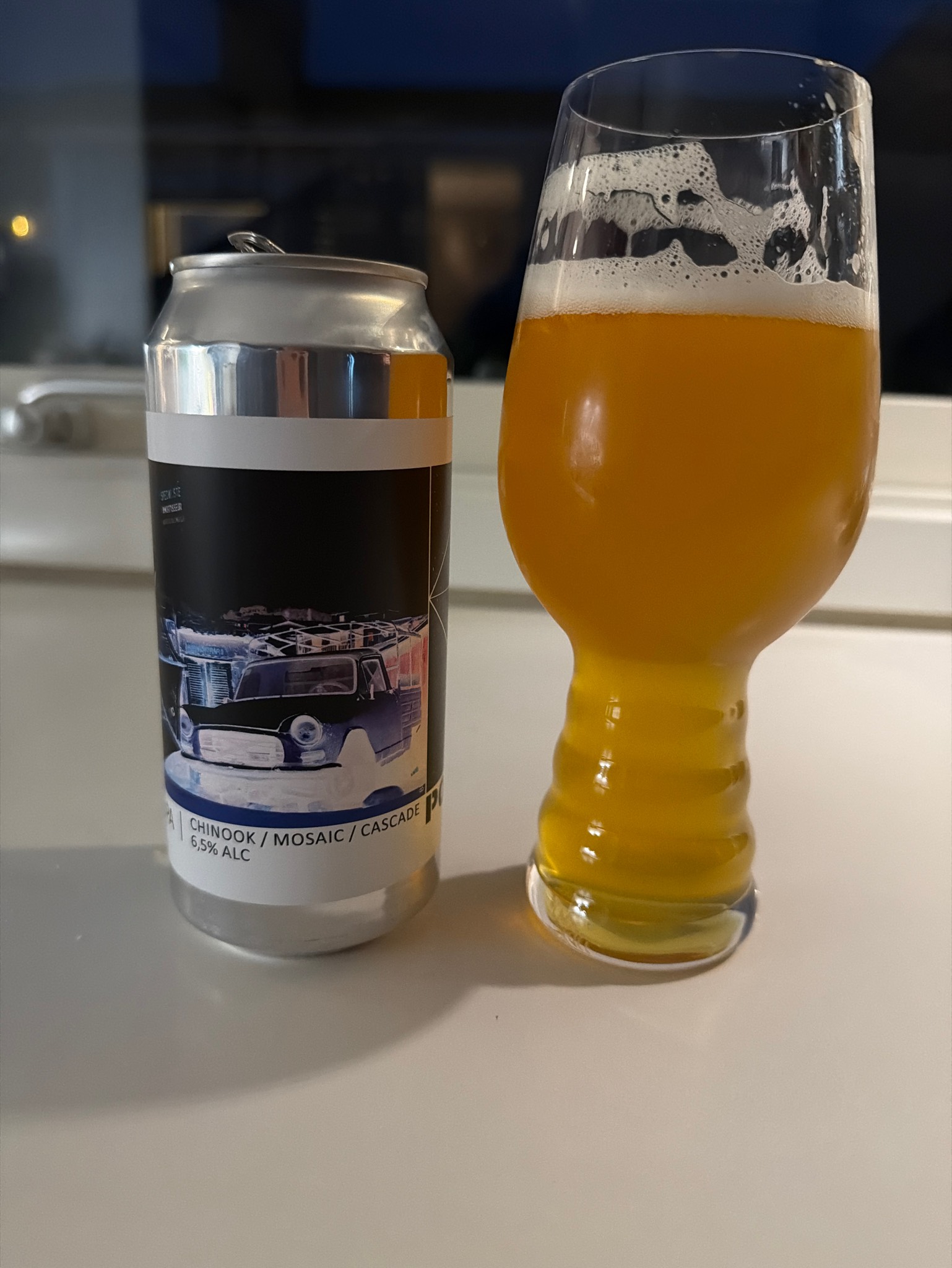 West Coast IPA Chinook / Mosaic / Cascade, France