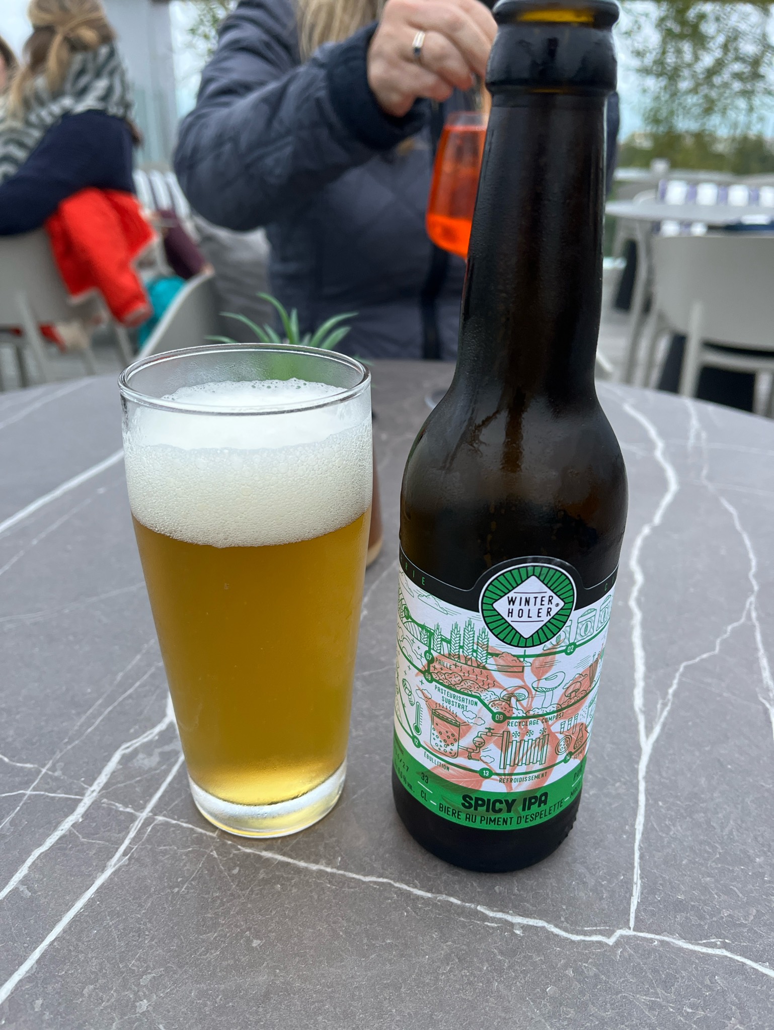 Winterholer spicy IPA, Brasserie Winterholer