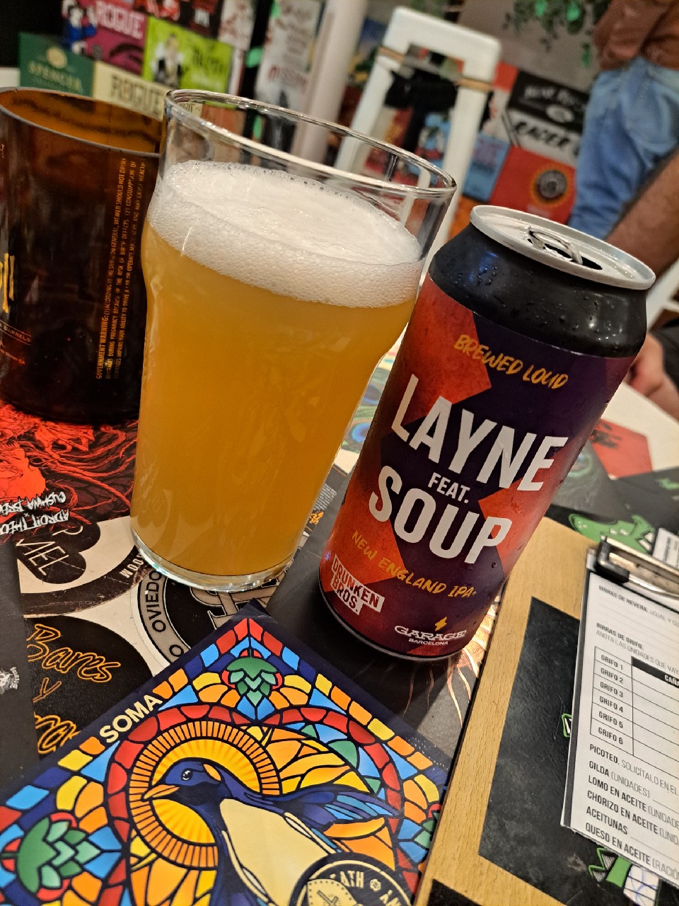 Layne Feat Soup, Drunken Bros Brewery