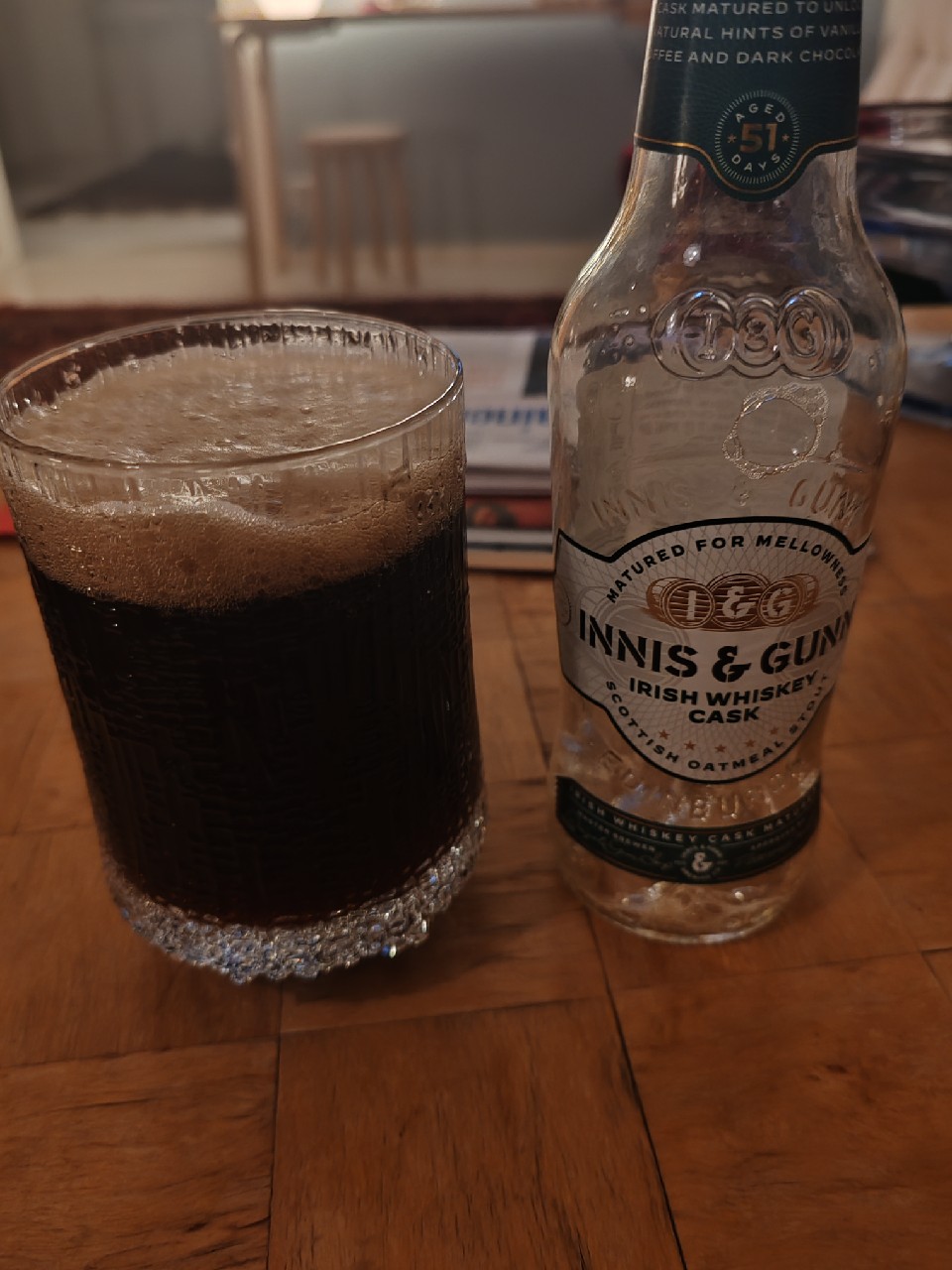 Irish Whiskey Cask, Scotland