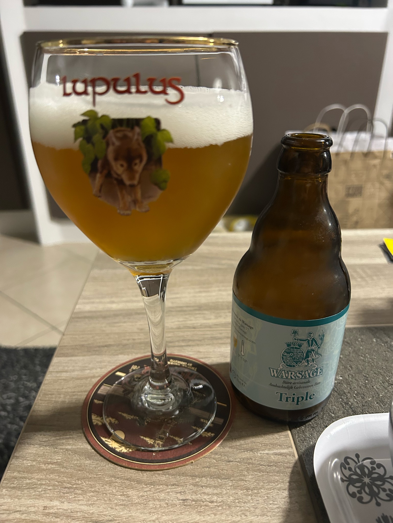 warsage triple, Brasserie de Warsage