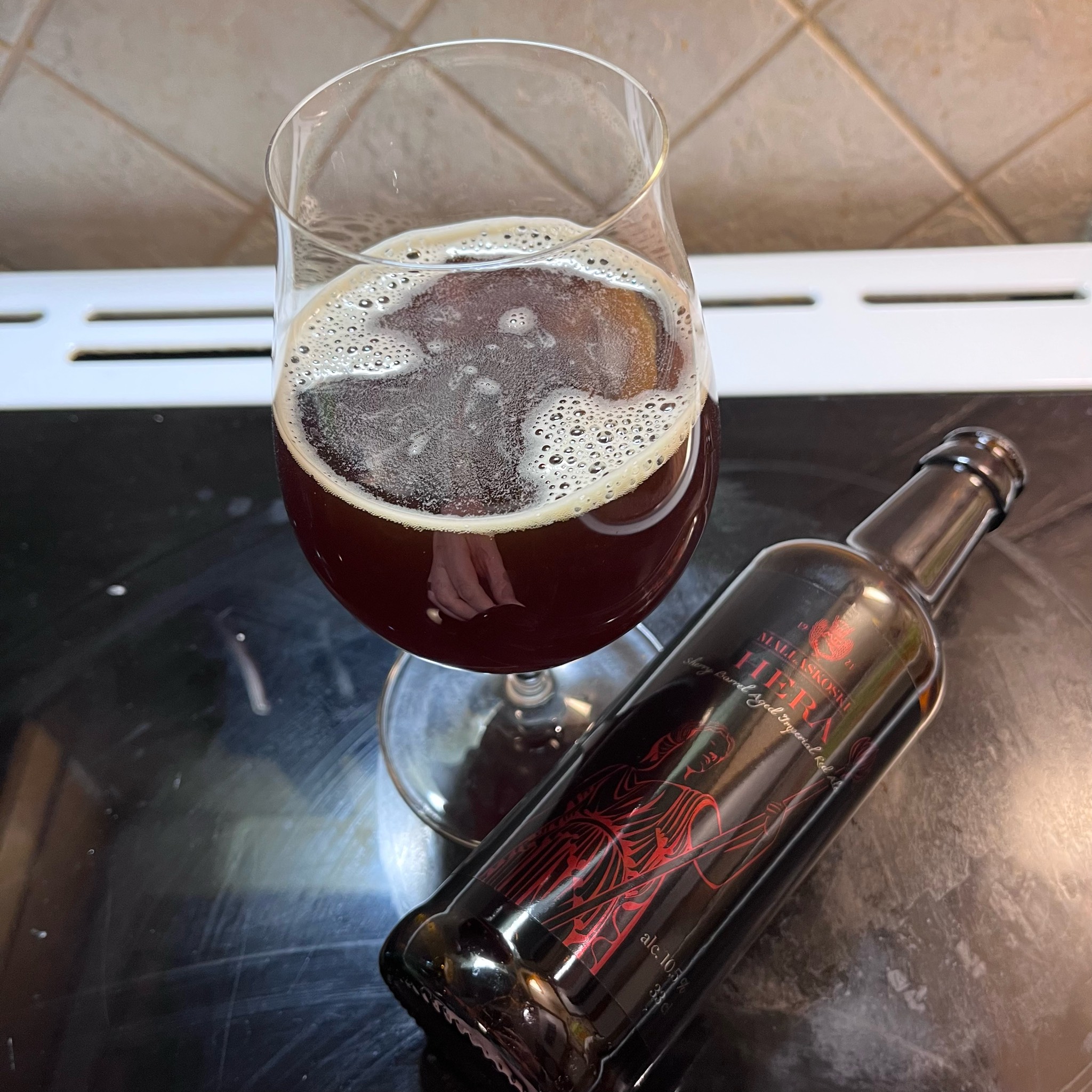 Hera Sherry Barrel Aged Imperial Red Ale, Finland