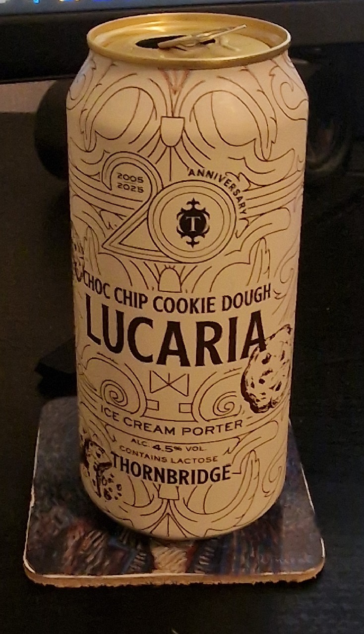 Lucaria choc chip cookie dough, England