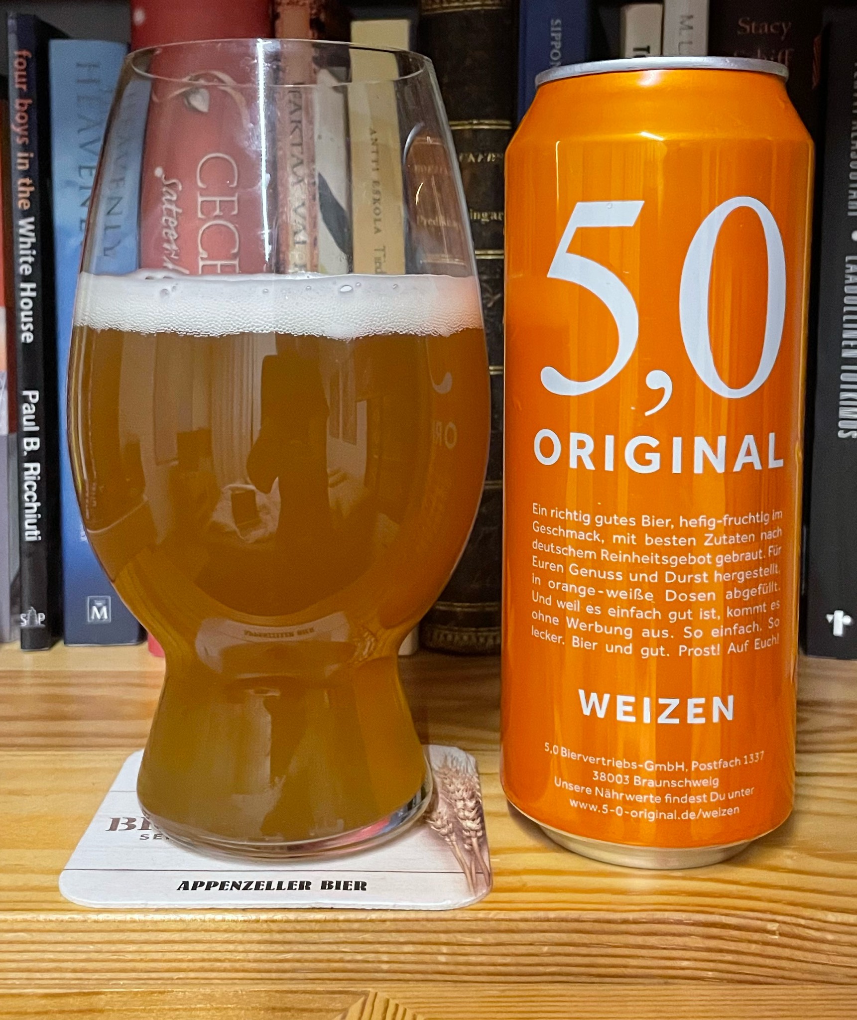 5,0 Original Weizen / Weiss Beer, Germany