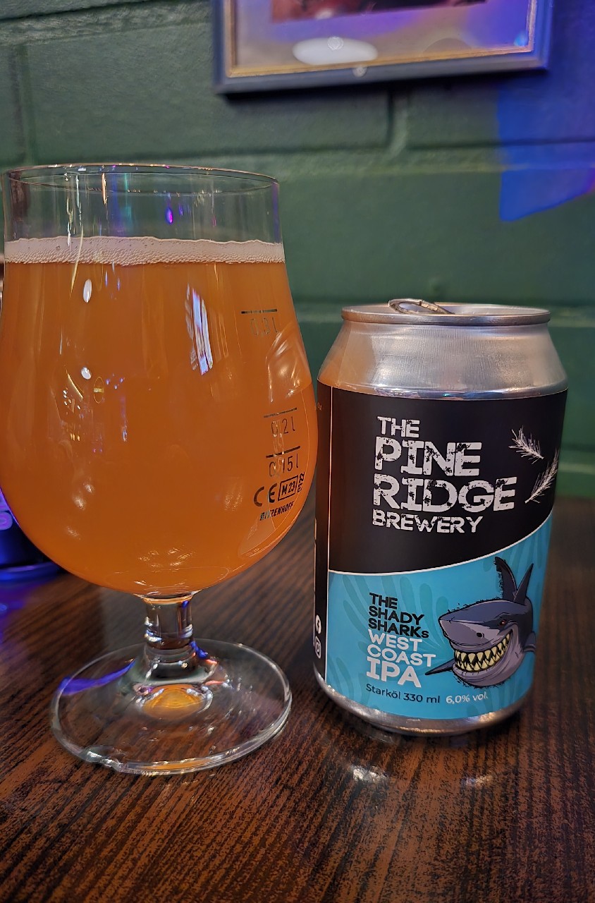 The Shady Shark's West Coast IPA, Sweden
