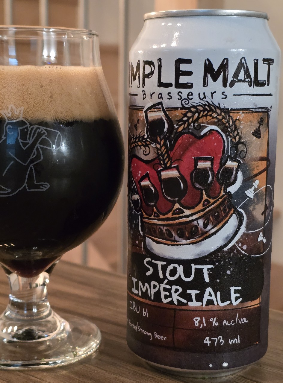 Stout Impériale, Simplement Malt Brasseurs