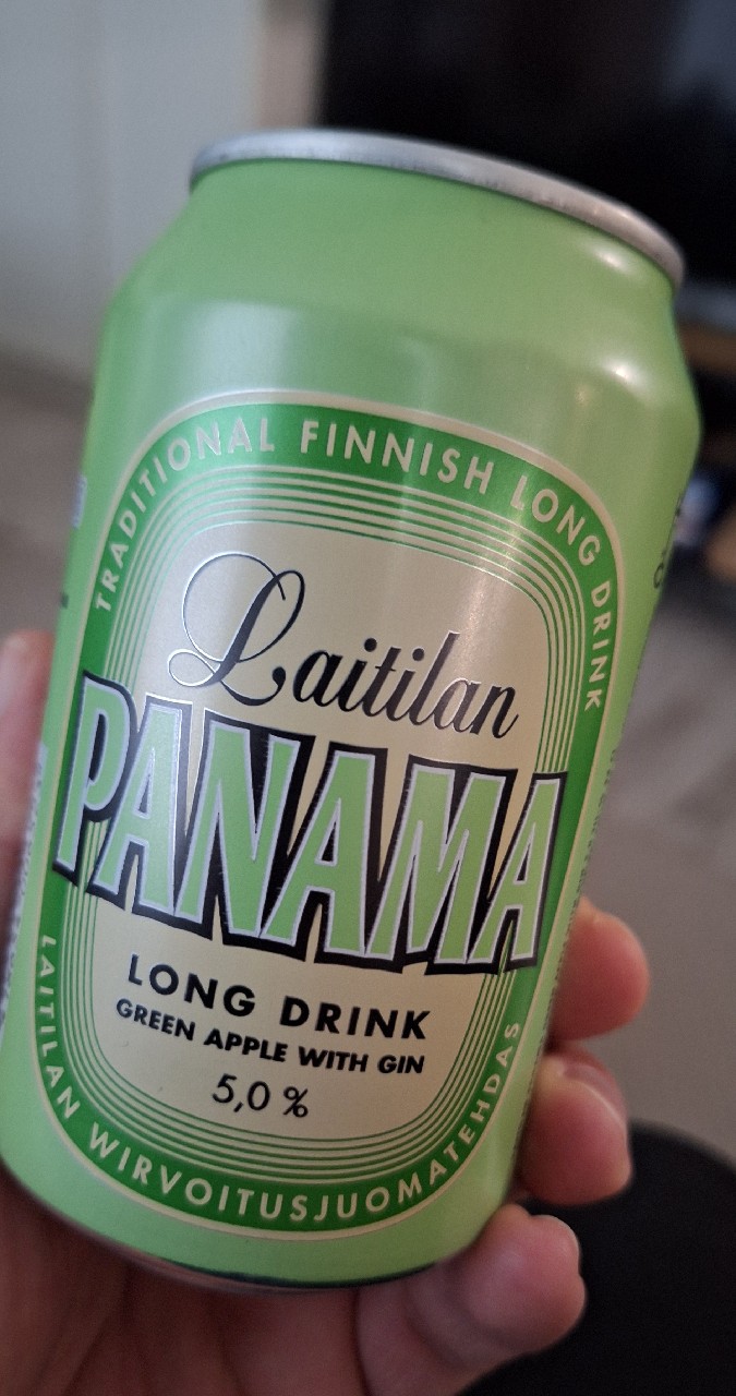 Panama Long Drink Green Apple with Gin, Finland