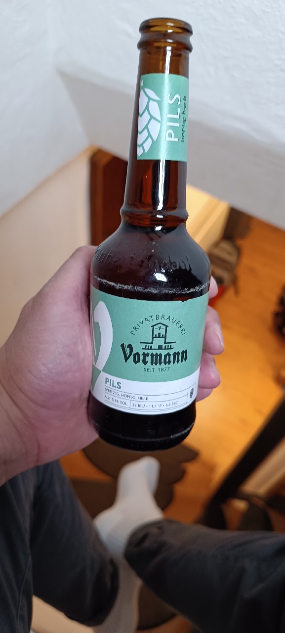 Vormann Pils, Vormann Privat-Brauerei