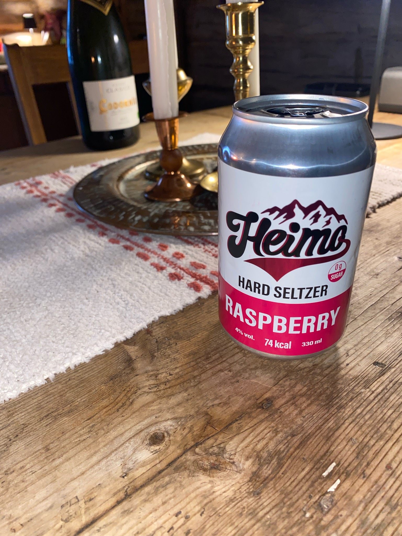 Heimo Hard Seltzer Raspberry, Finland