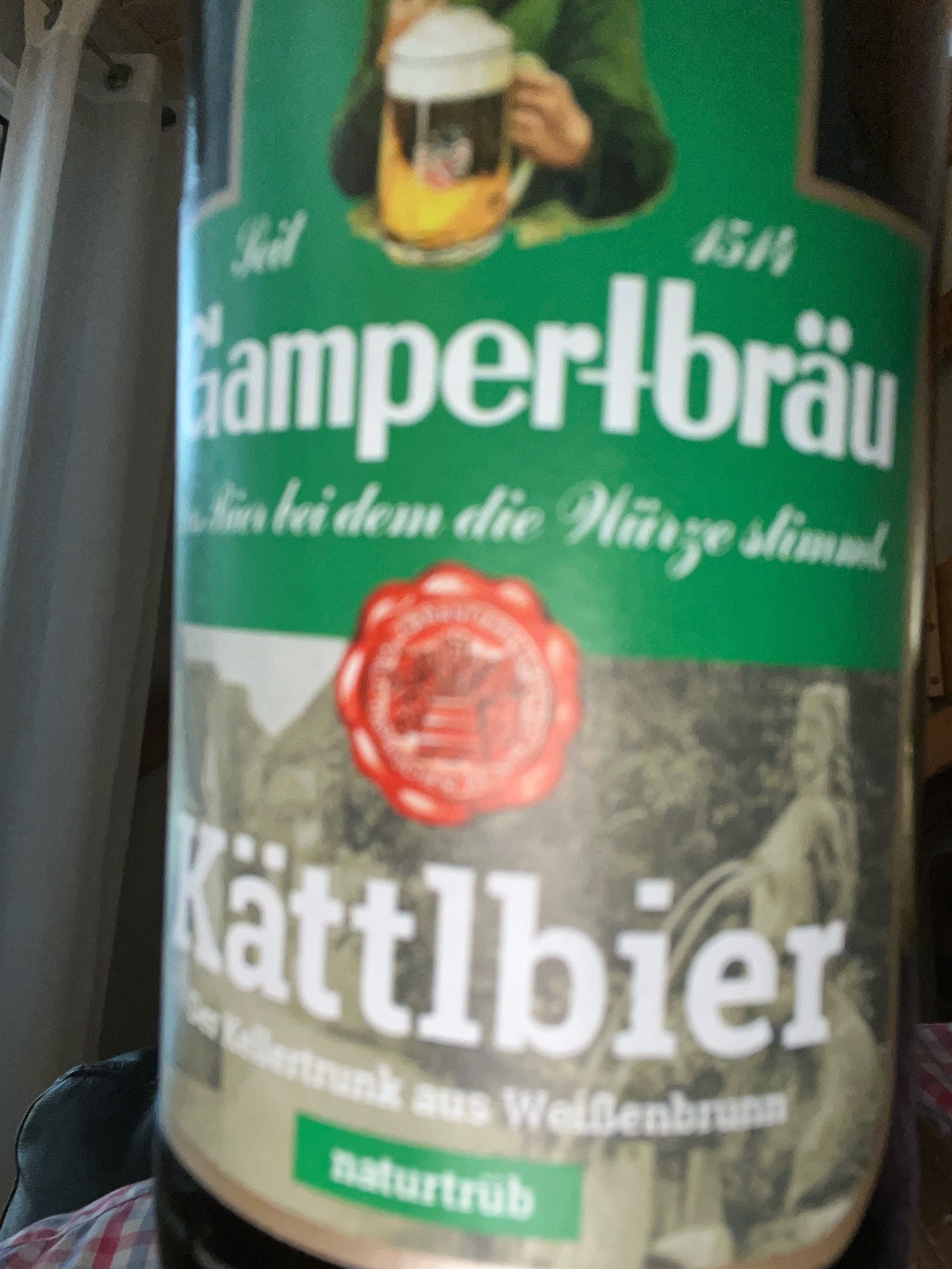 Kättlbier Naturtrüb, Gampertbräu