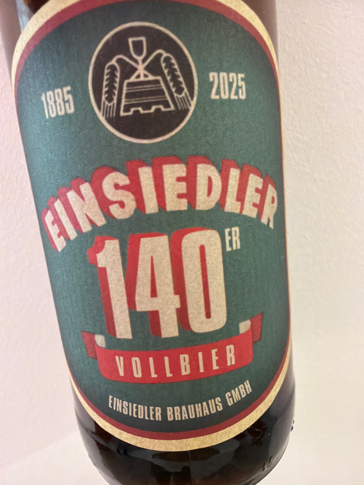 Einsiedler 140er Vollbier, Einsiedler Brauhaus