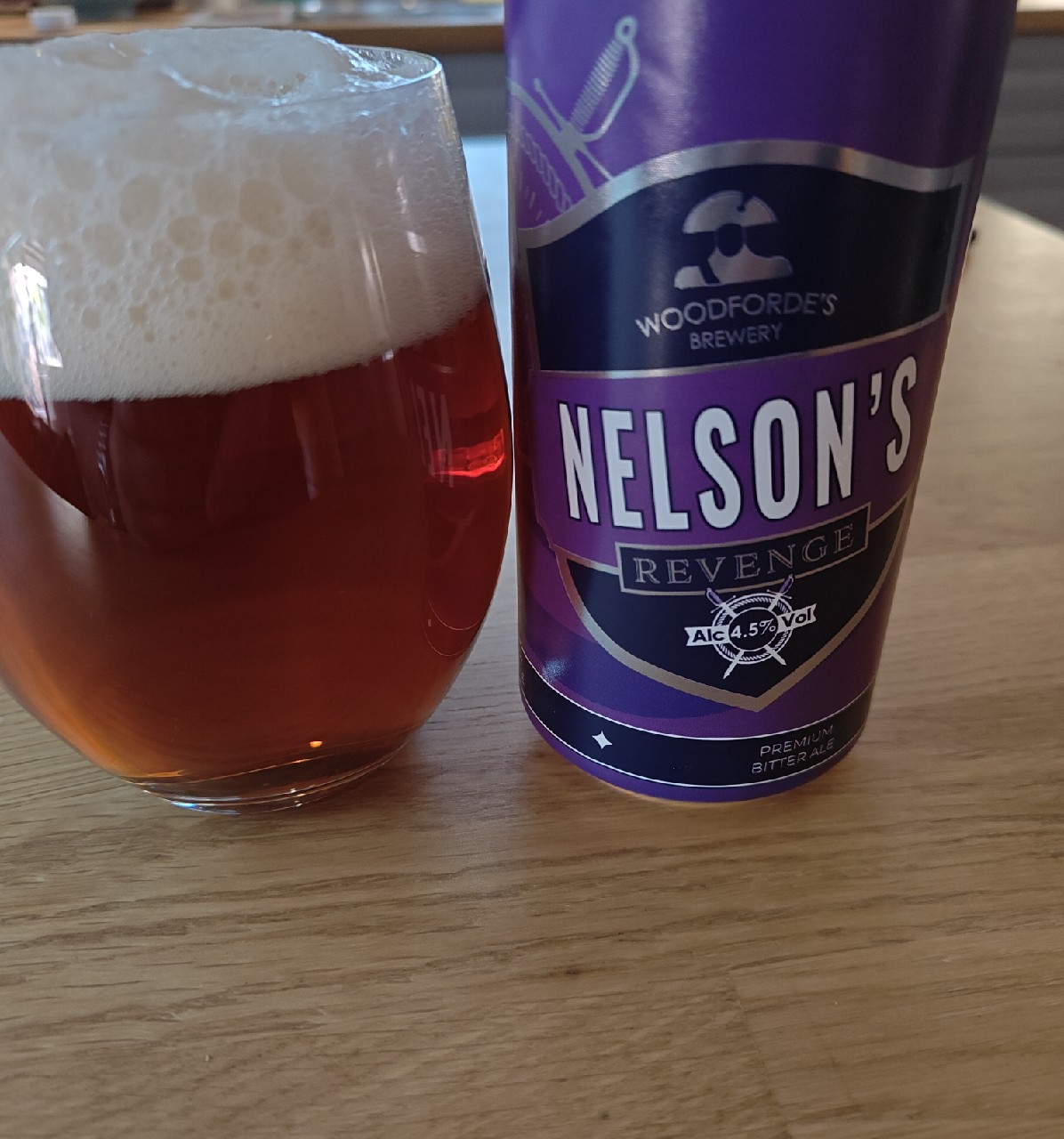 Nelson's Revenge, Woodforde's Brewery