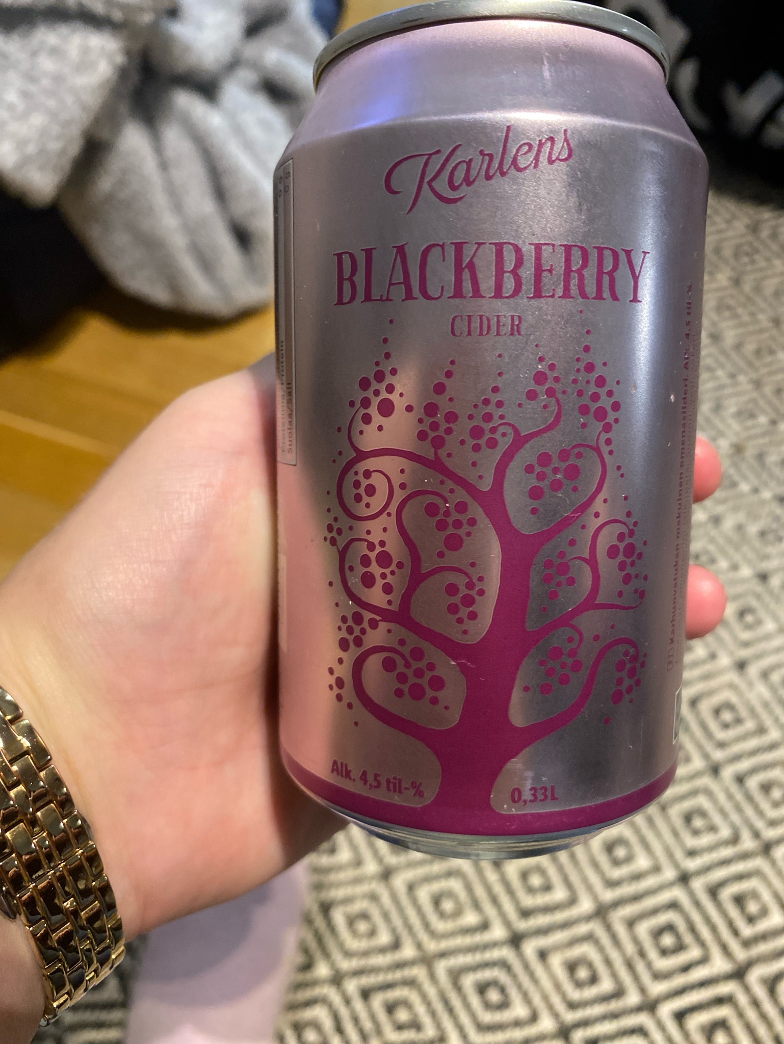 Karlens Blackberry Cider, Finland