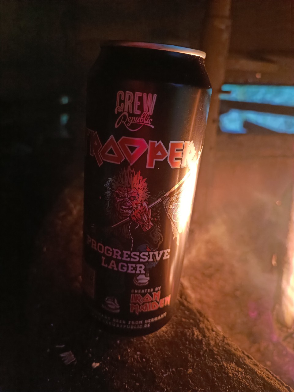 Trooper Progressive Lager, CREW Republic Brewery