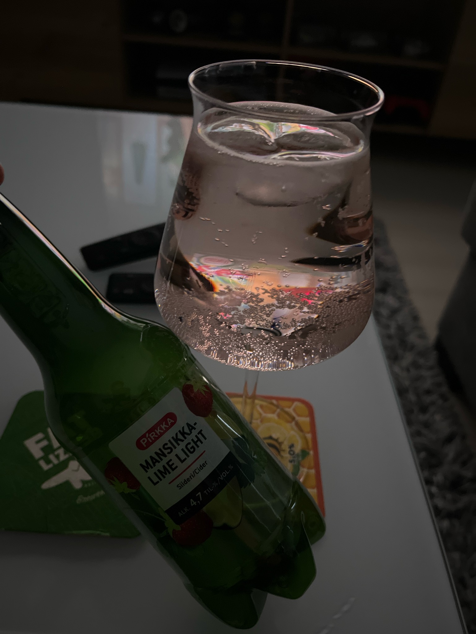 Pirkka Mansikka-Lime Siideri Light, Finland