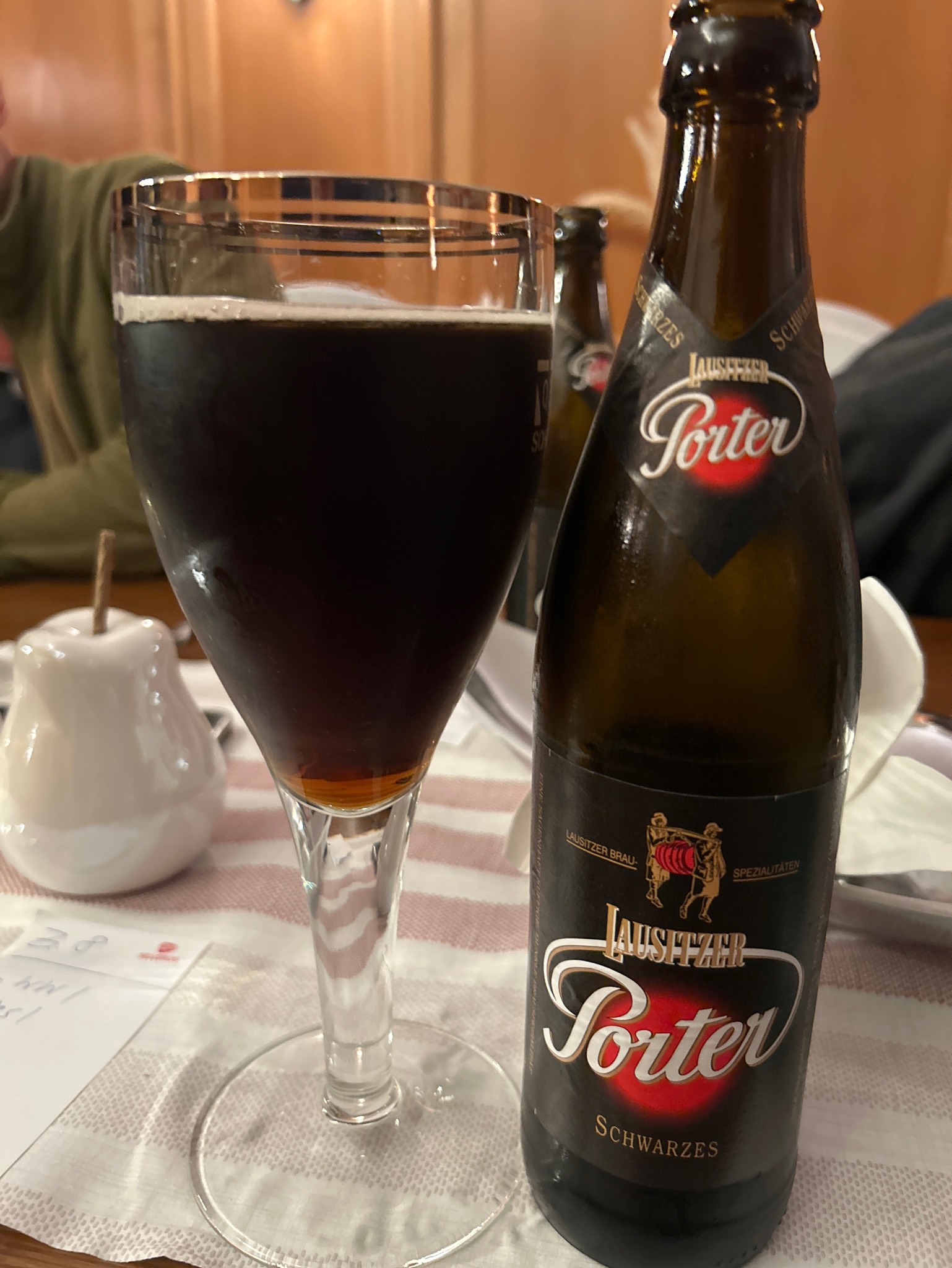 Bergquell Lausitzer Schwarzes Porter, Bergquell Brauerei Löbau