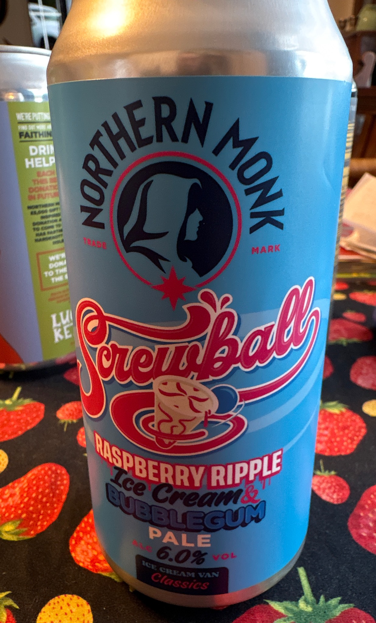 Screwball Raspberry Ripple Ice Cream & Bubblegum Pale, England