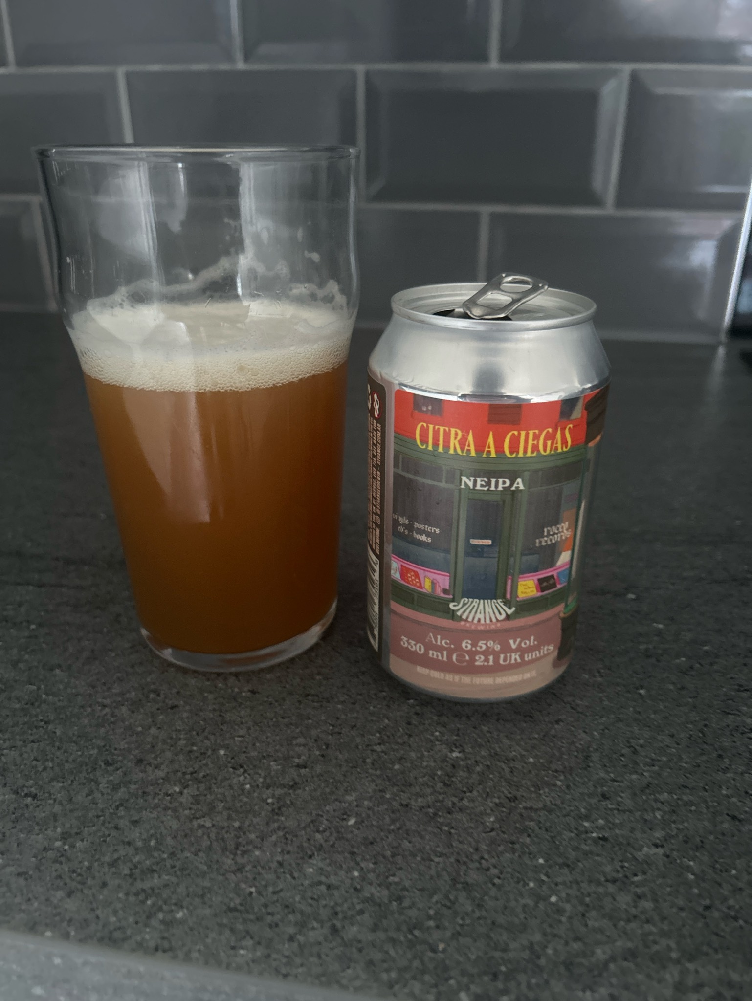 Citra A Ciegas, Strange Brewing