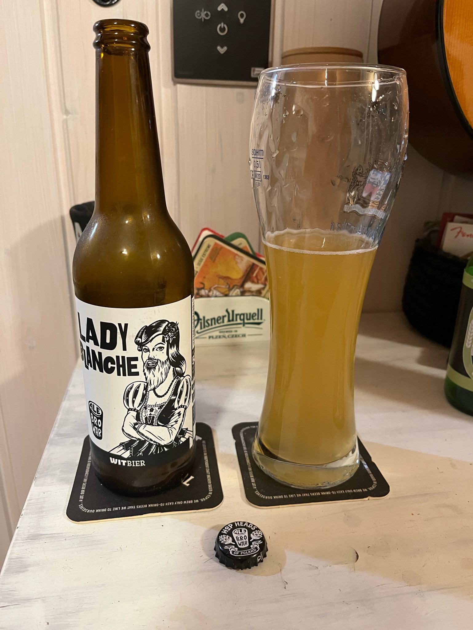 Lady Blanche, Poland