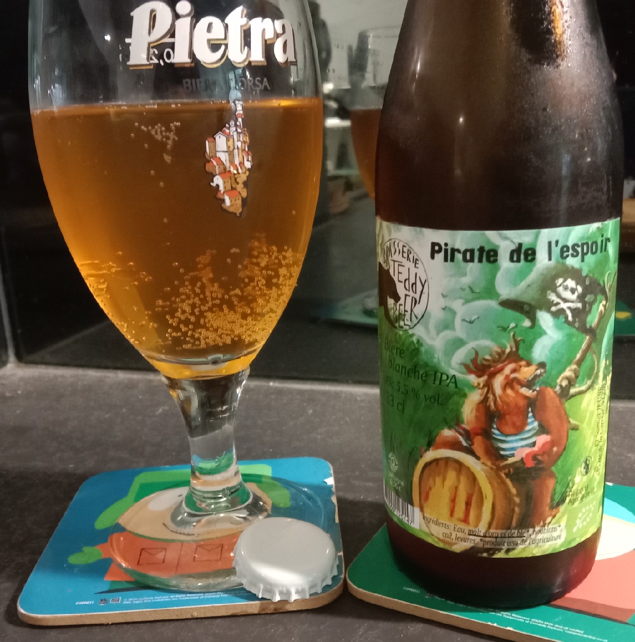Pirate De L'Espoir, Brasserie Teddy Beer