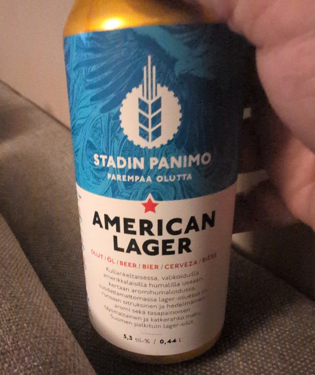 American Lager 4.5%, Finland