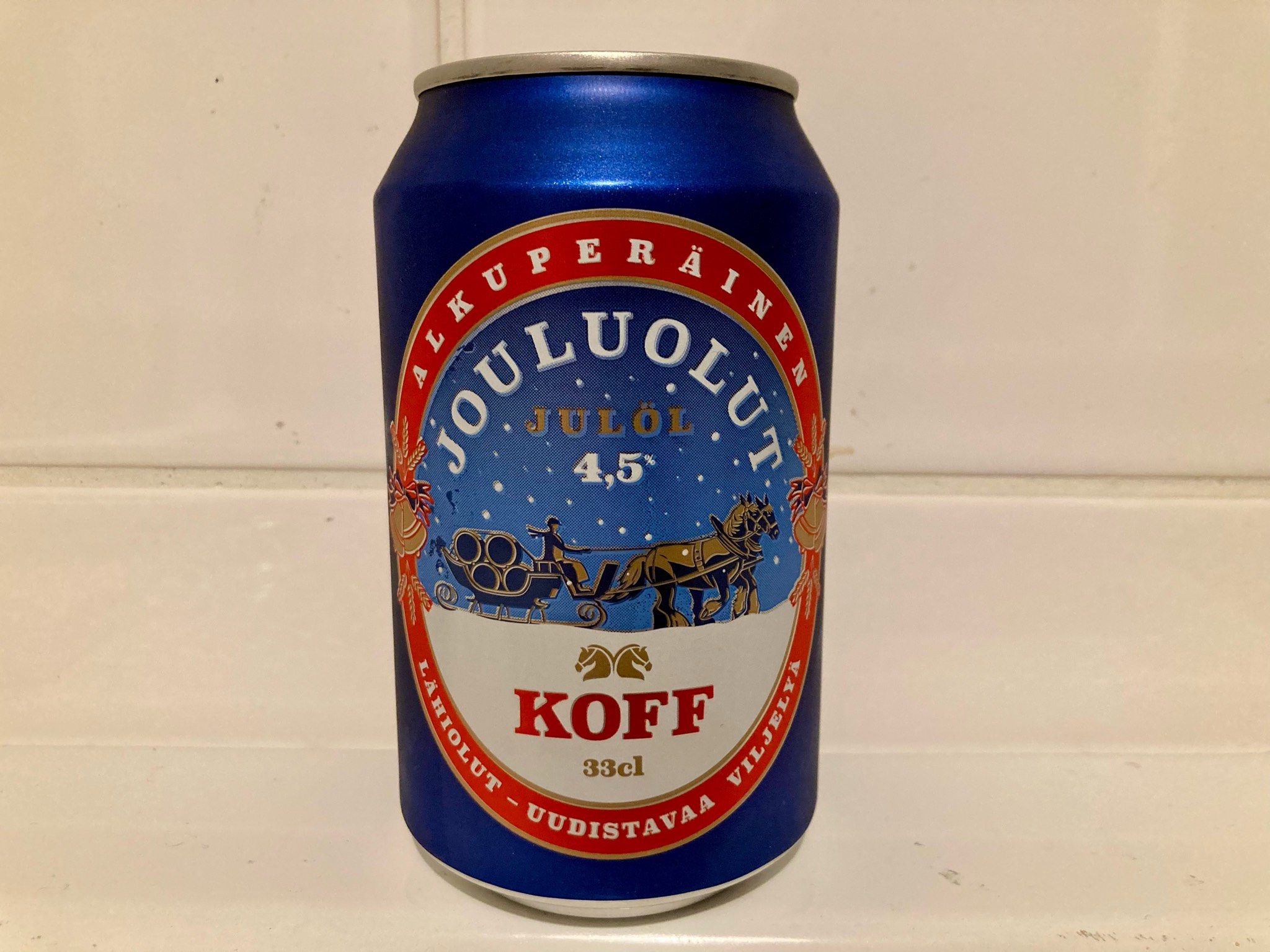 Sinebrychoff Jouluolut 4.5%, Finland