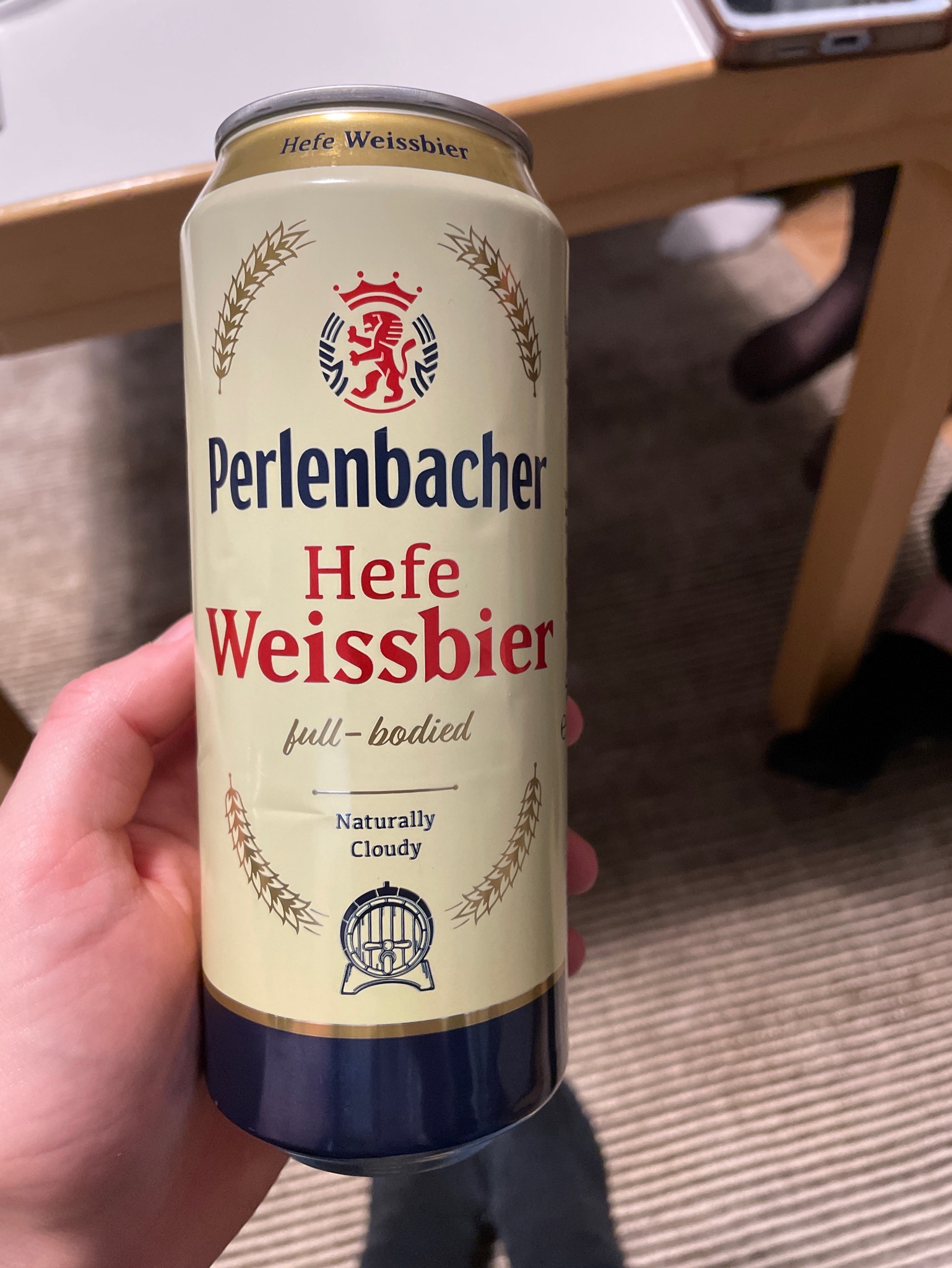 Perlenbacher Hefeweissbier / Wheat Beer, Lidl Deutschland / Germany