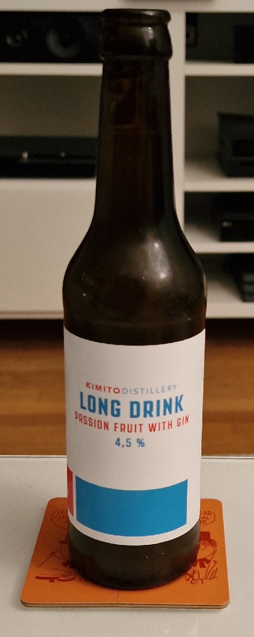 Long Drink Passion Fruit With Gin, Kimito Distillery