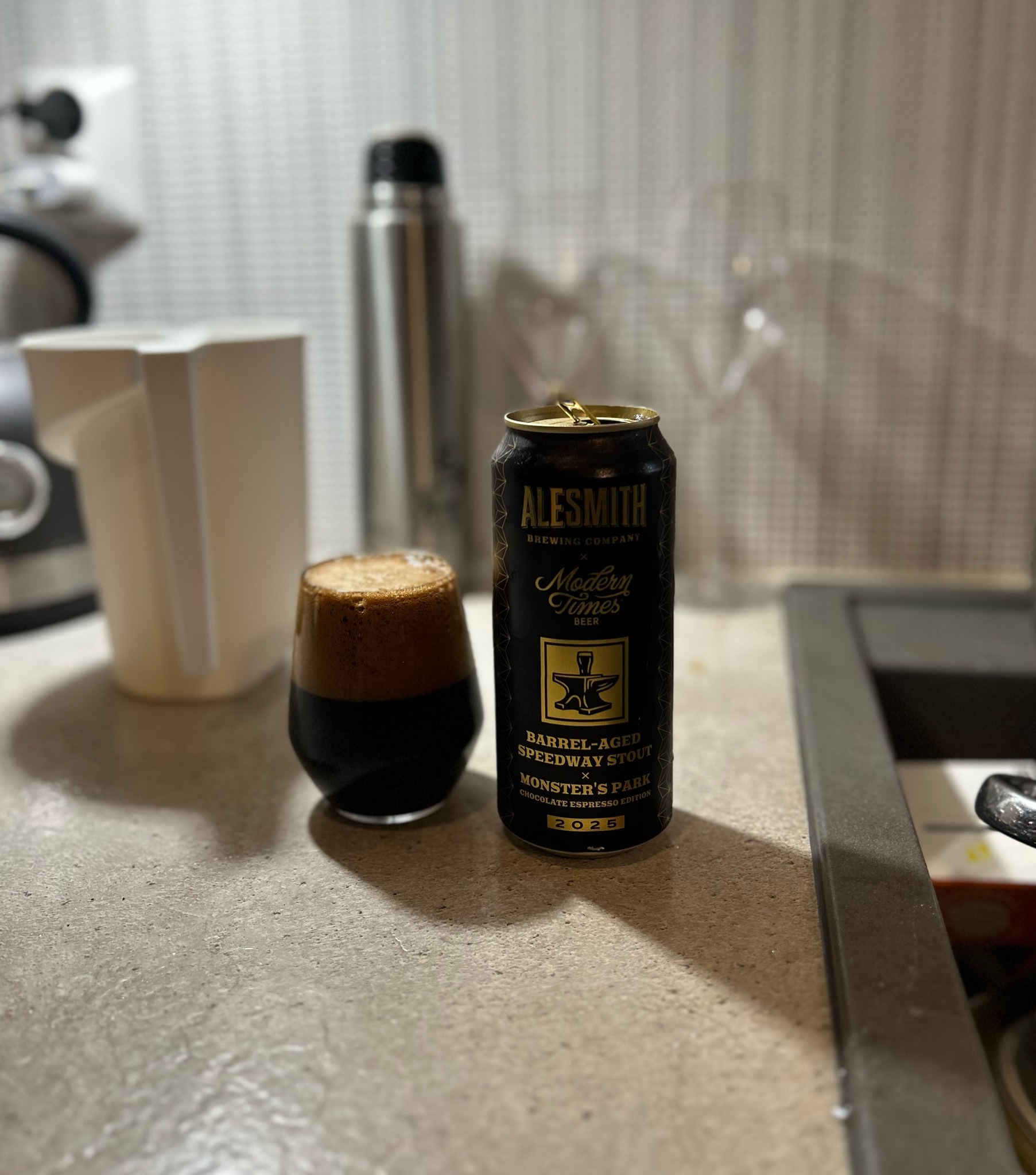 Barrel-Aged Speedway Stout: Monster's Park Chocolate Espresso Edition (2025), United States