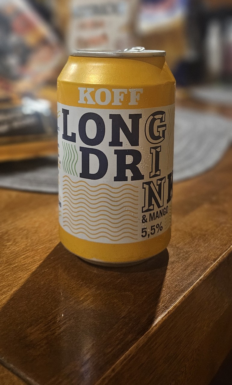 KOFF Long Drink Gin & Mango, Finland