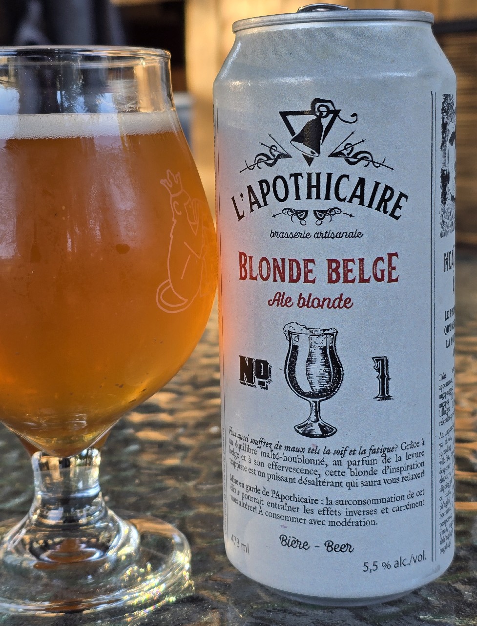 Blonde belge, L'Apothicaire