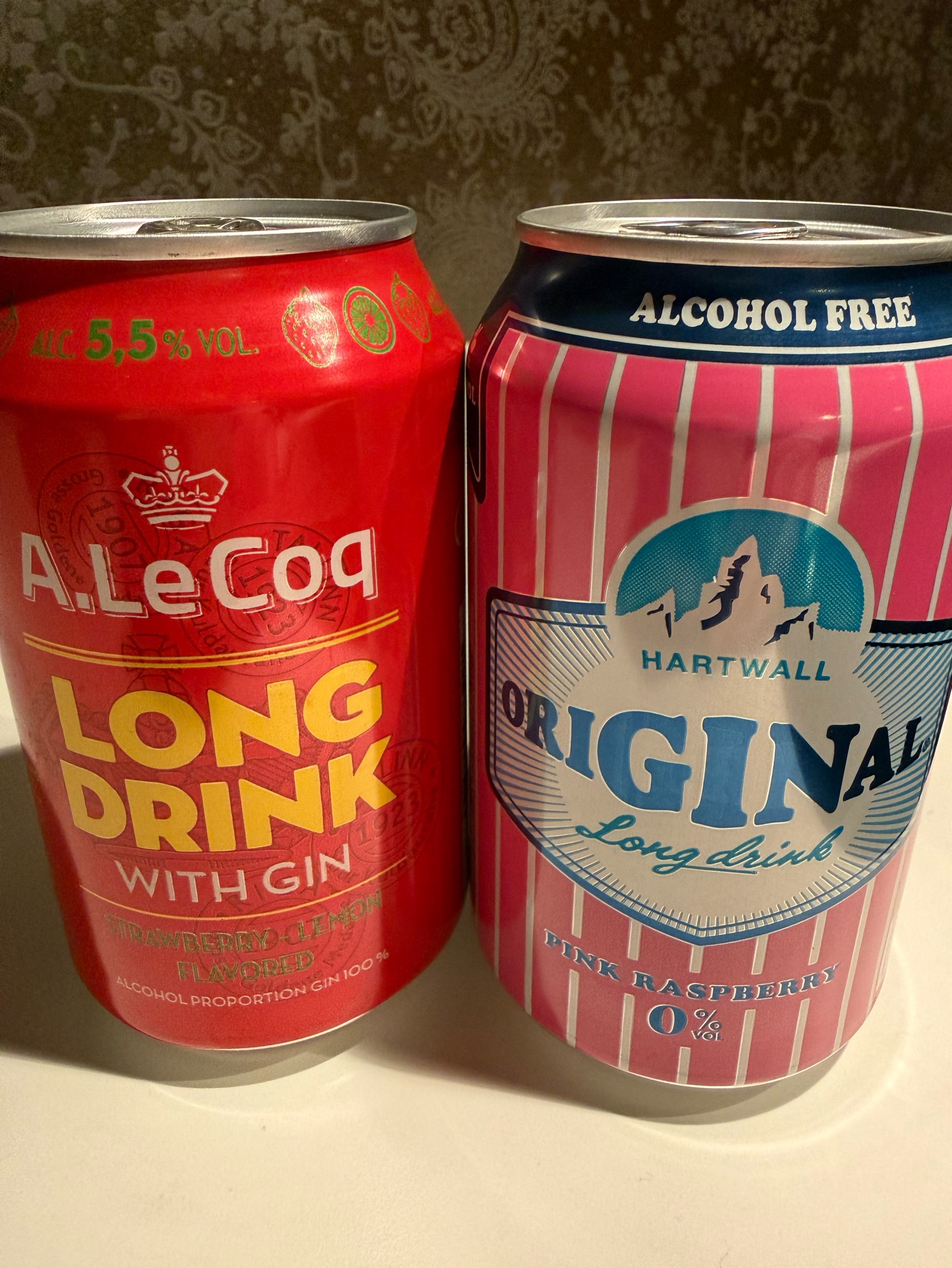 Original Long Drink Pink Raspberry 0%, Finland