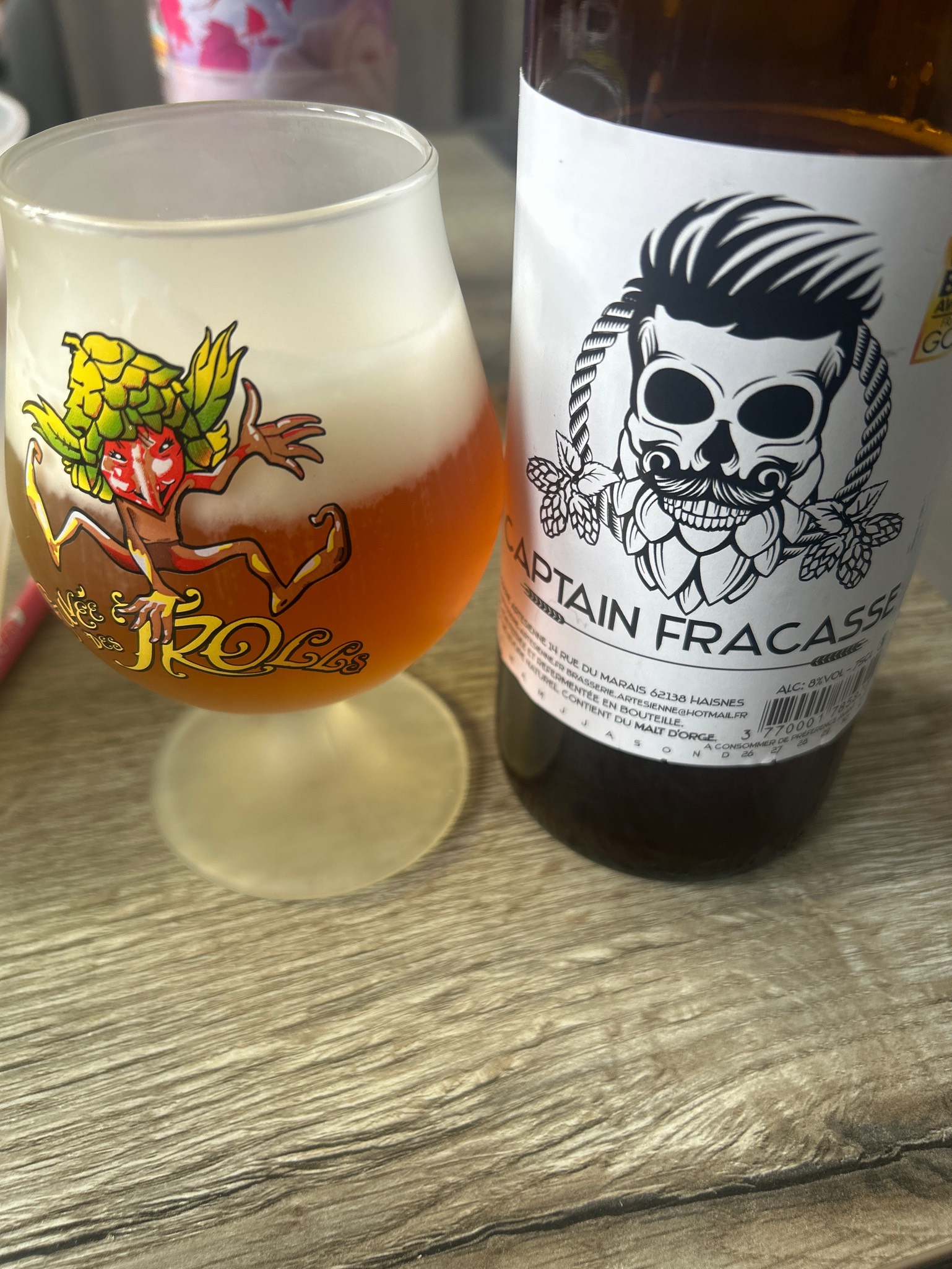 Captain Fracasse 8°, Brasserie Artésienne
