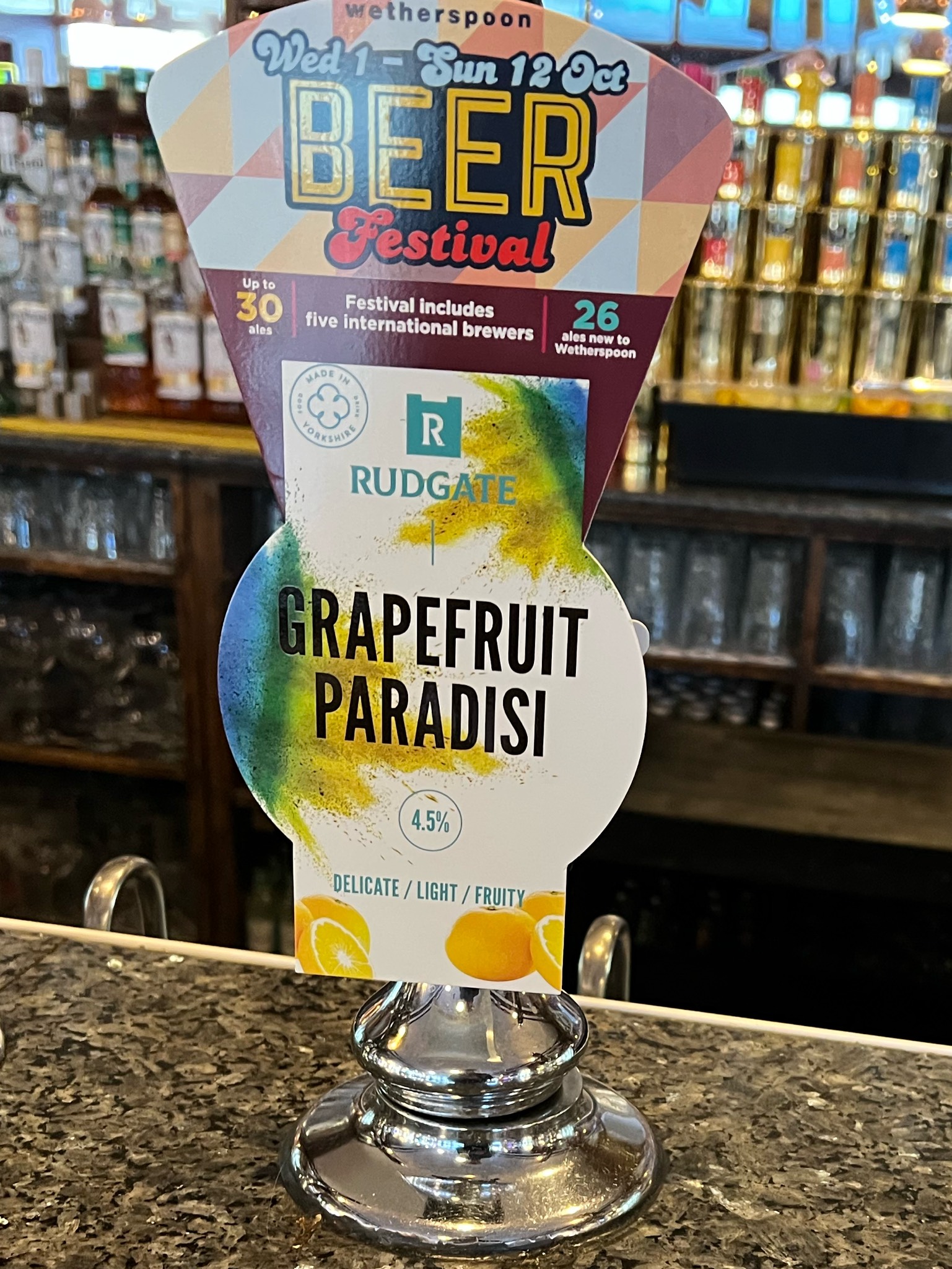Grapefruit Paradisi, Rudgate Brewery