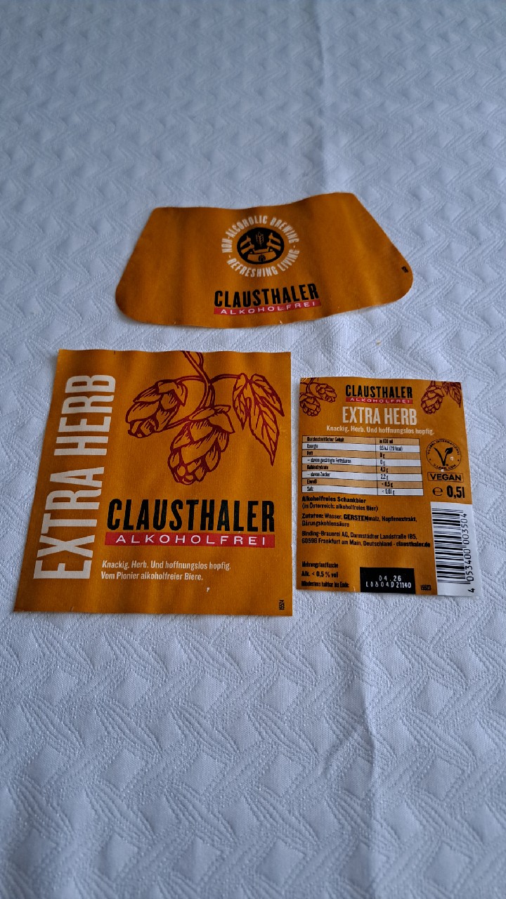 Clausthaler Extra Herb, Germany