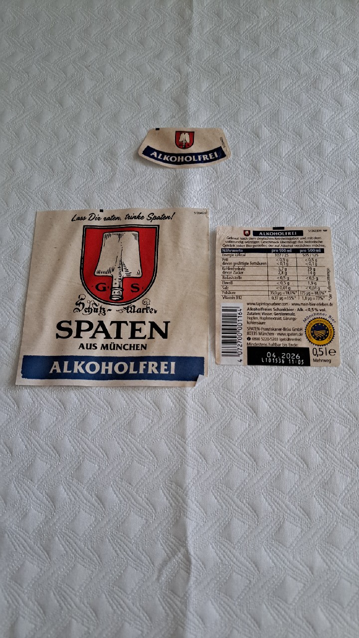 Spaten Alkoholfrei, Germany