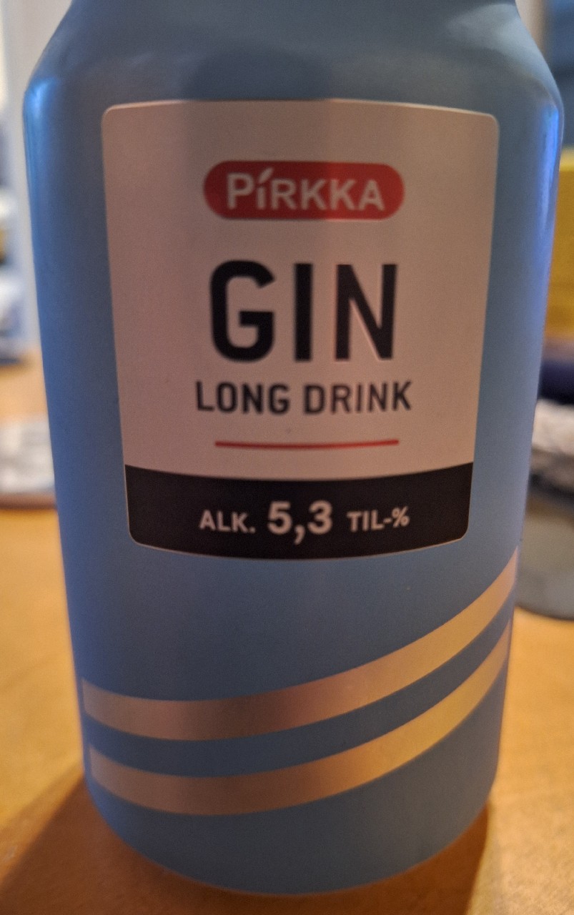 Pirkka GIN Long Drink 5,3%, Finland