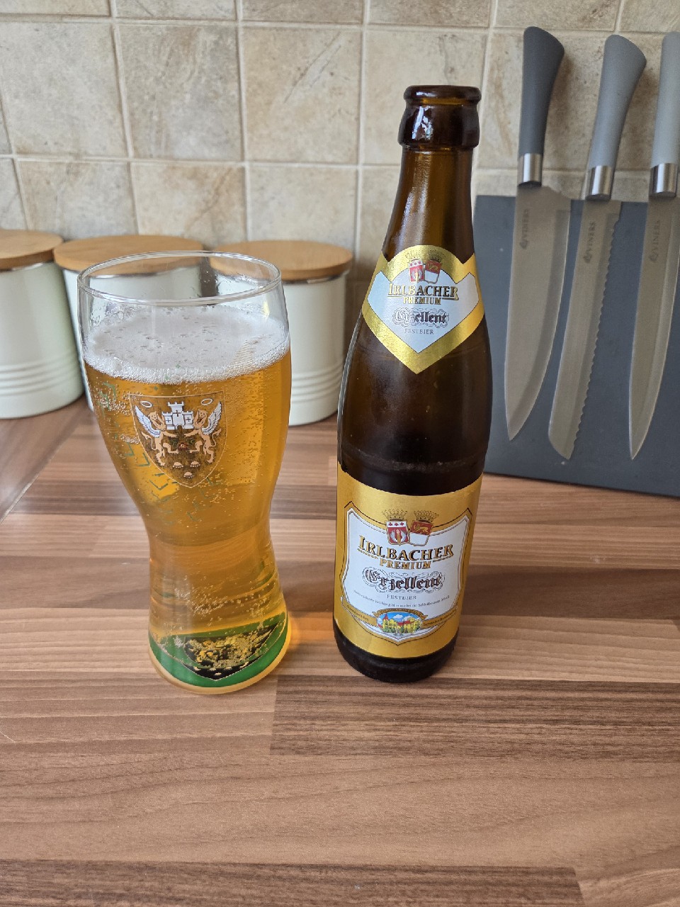 Exzellent, Schlossbrauerei Irlbach (Arcobräu Moos)
