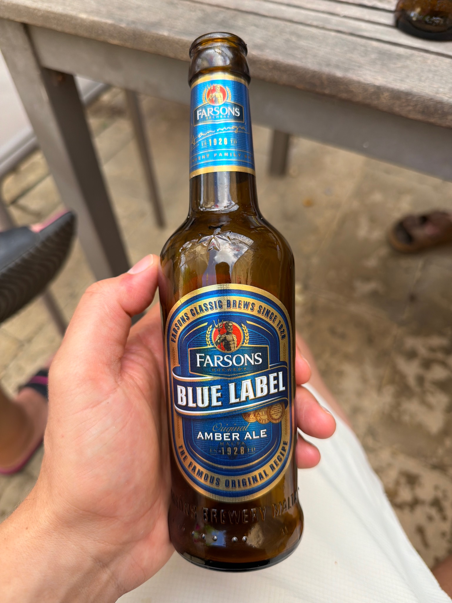 Farsons Blue Label, Malta