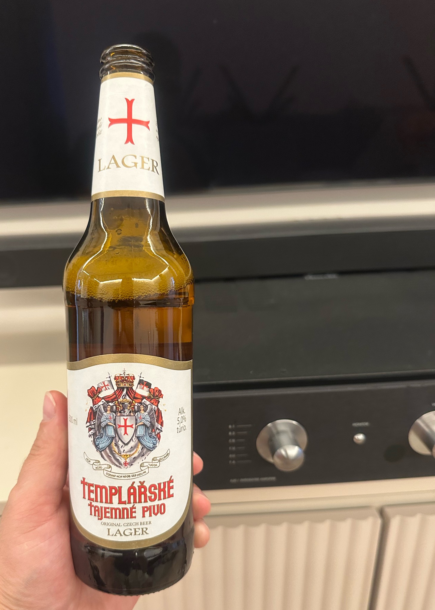 Templárské Tajemné Pivo Lager, Czech Republic