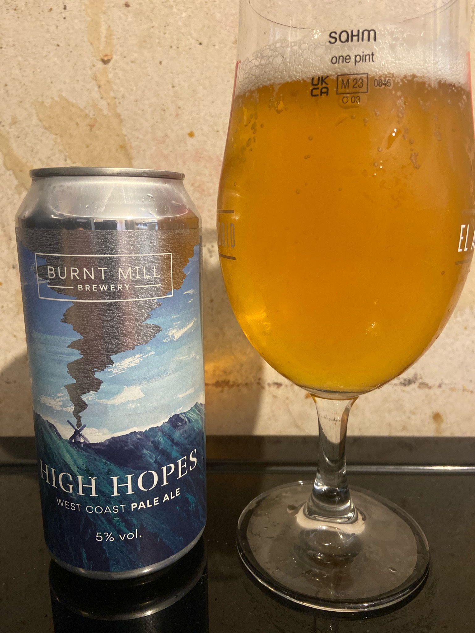 High Hopes, Burnt Mill Brewery