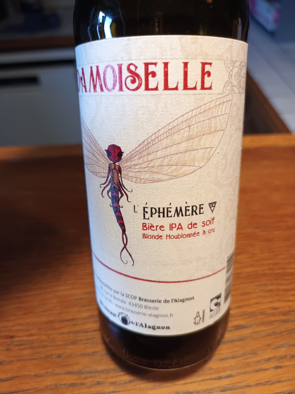 La Damoiselle L'Éphémère IPA De Soif, France