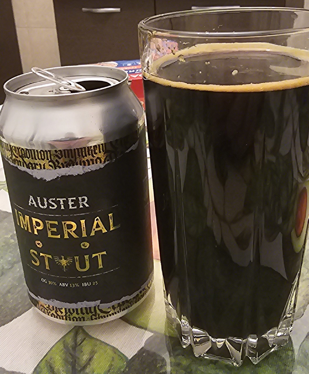 Auster imperial stout, Sigma Bräu