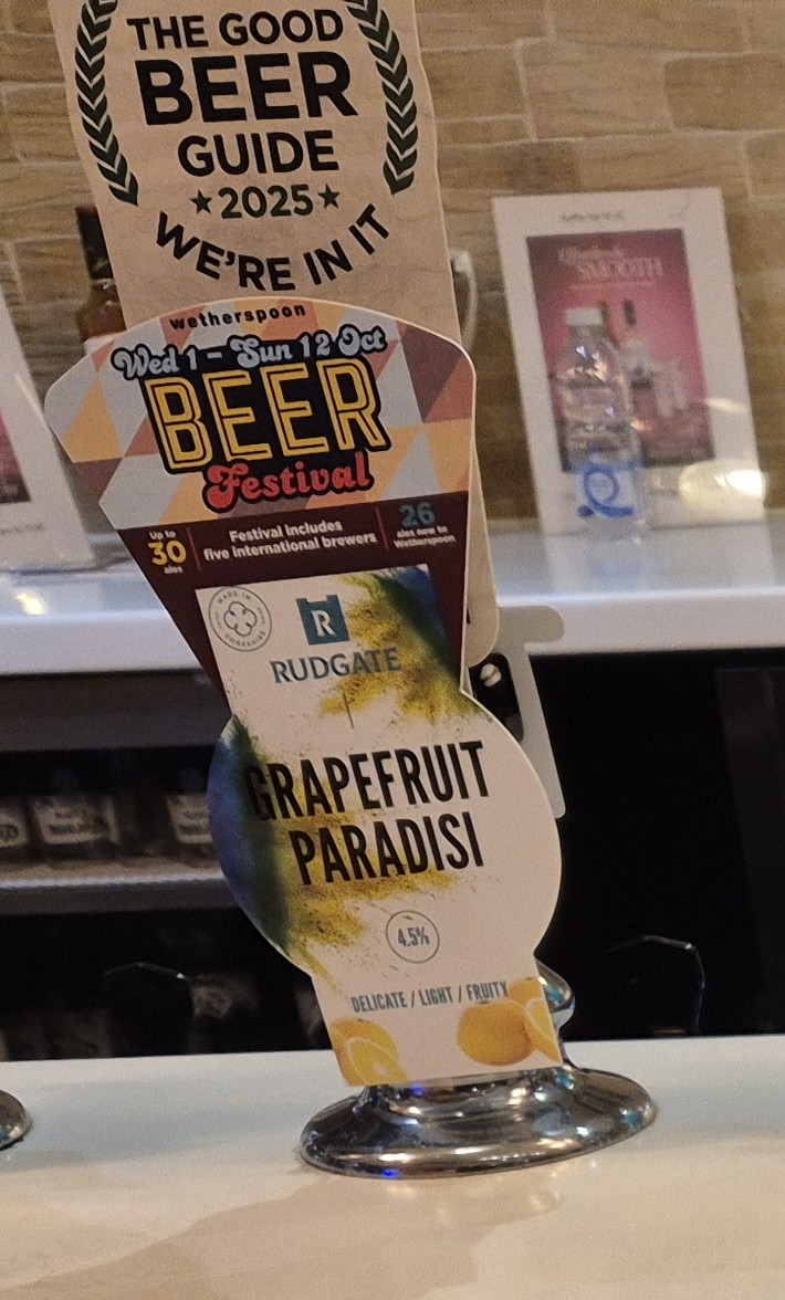 Grapefruit Paradisi, Rudgate Brewery