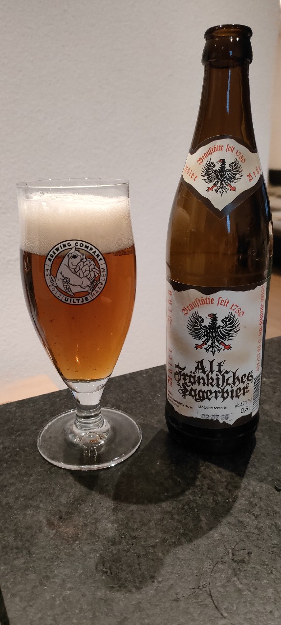 Alt Fränkisches Lagerbier, Adler Bräu Stettfeld