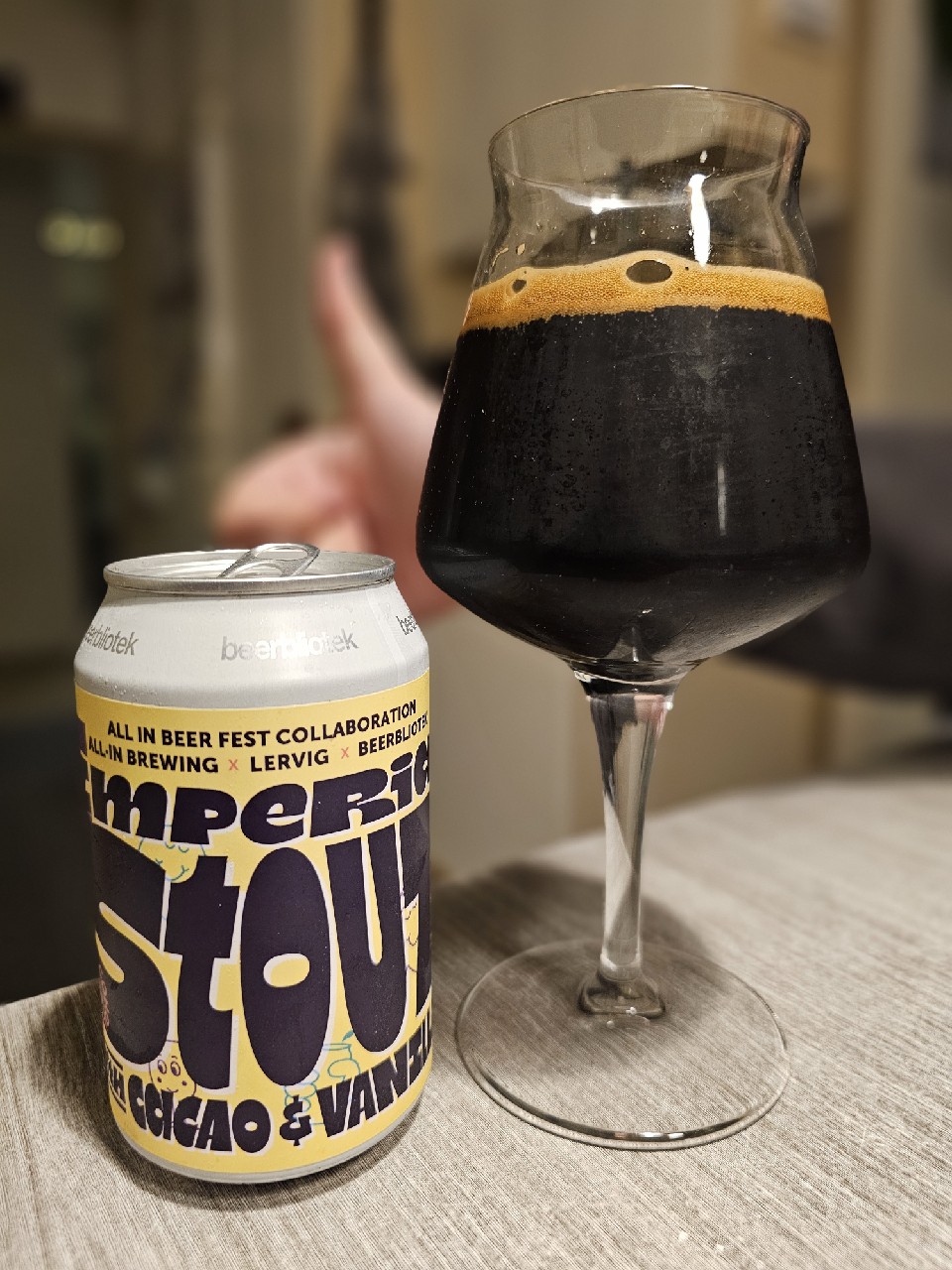 Imperial Stout With Cacao & Vanilla, Sweden