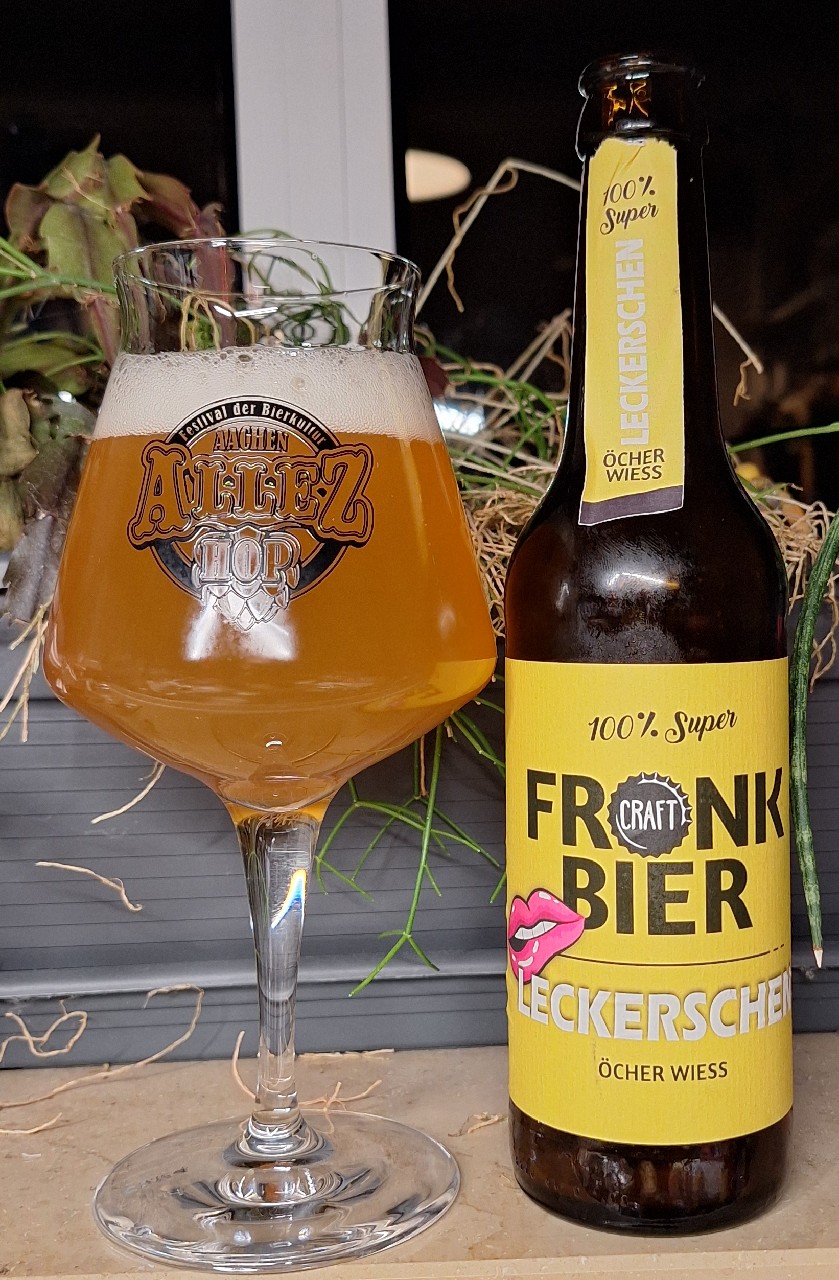 Fronk Bier - Leckerschen Öcher Wiess, Biermanufaktur Langguth